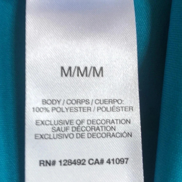 Greg Norman turquoise golf dress Medium New with Tags - Picture 8 of 9